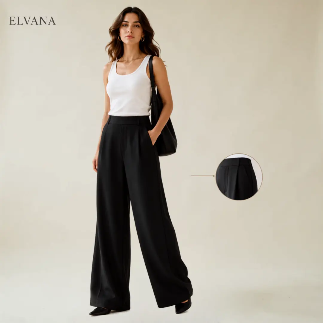 Elvana™ Yumuşak Dokulu Likralı Pantolon